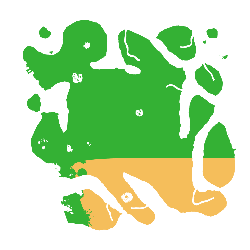 Biome Rust Map: Procedural Map, Size: 3550, Seed: 935075