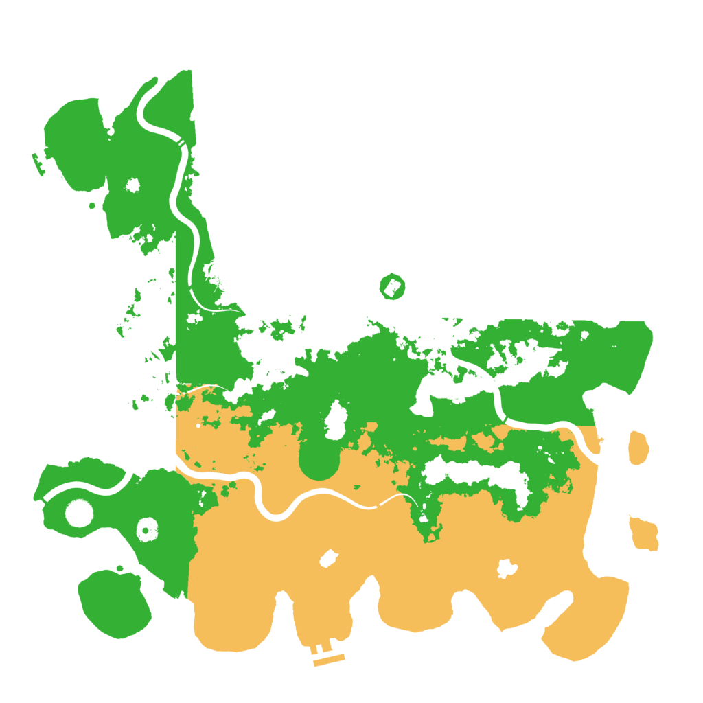 Biome Rust Map: Procedural Map, Size: 4500, Seed: 1656397