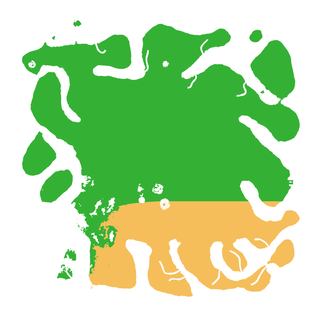 Biome Rust Map: Procedural Map, Size: 4500, Seed: 1149753