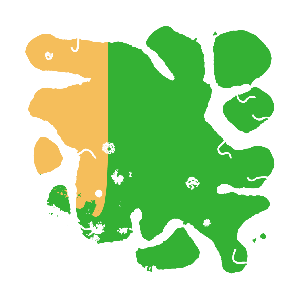 Biome Rust Map: Procedural Map, Size: 3500, Seed: 2467269