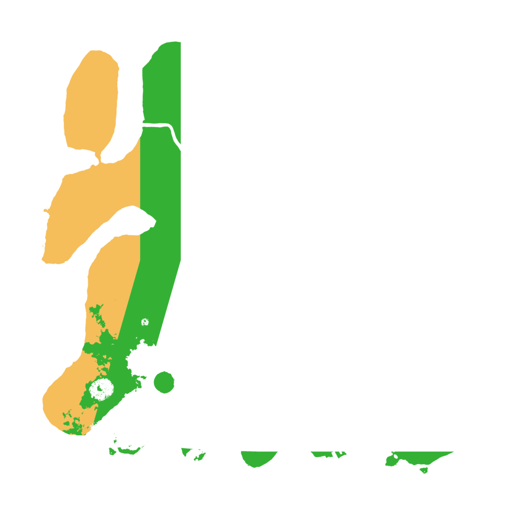 Biome Rust Map: Procedural Map, Size: 3500, Seed: 488884