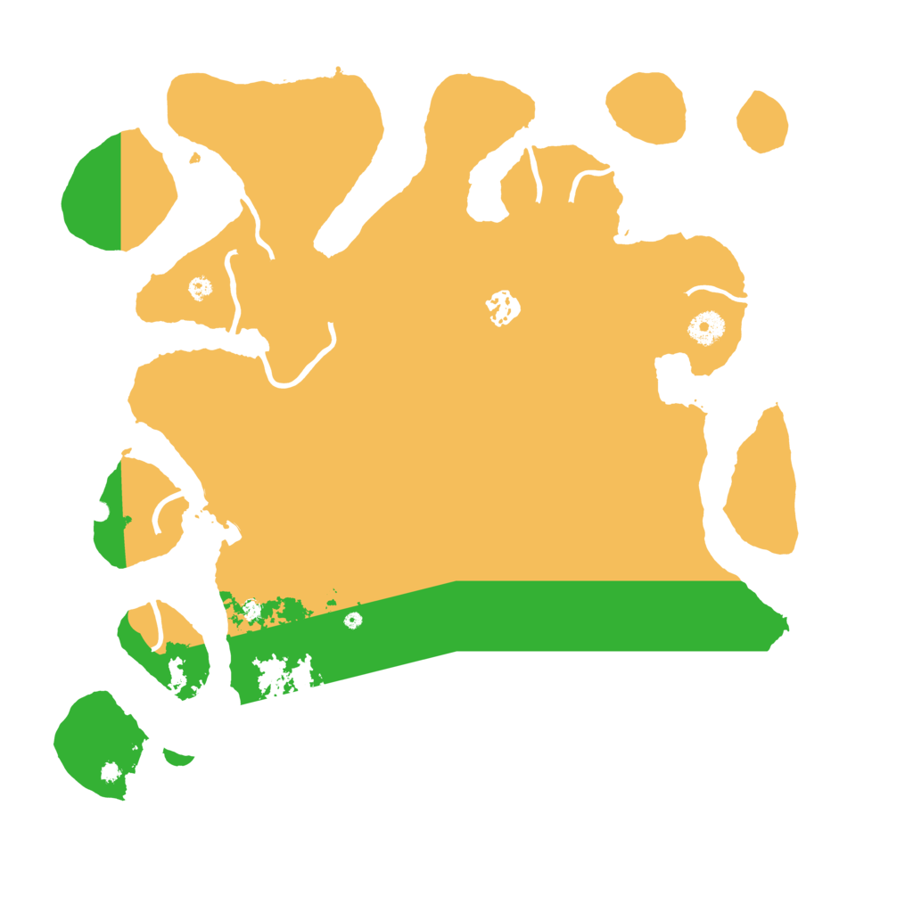 Biome Rust Map: Procedural Map, Size: 4000, Seed: 754338