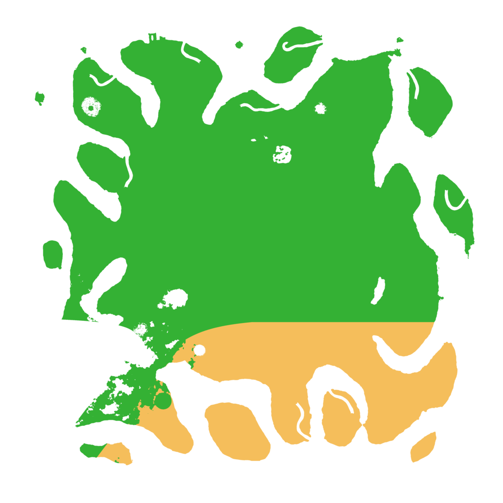 Biome Rust Map: Procedural Map, Size: 4000, Seed: 267724