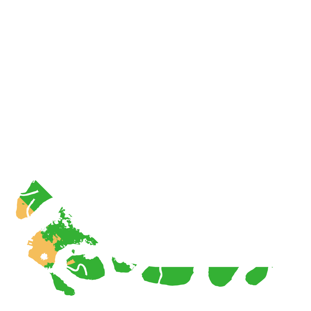 Biome Rust Map: Procedural Map, Size: 4000, Seed: 290208