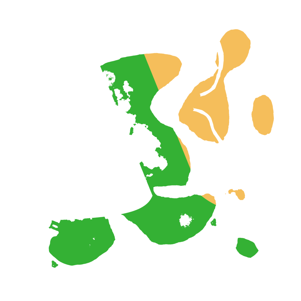 Biome Rust Map: Procedural Map, Size: 2200, Seed: 177816029