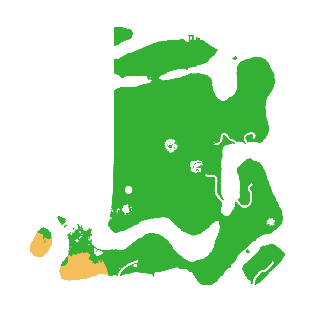 Biome Rust Map: Procedural Map, Size: 3550, Seed: 482043