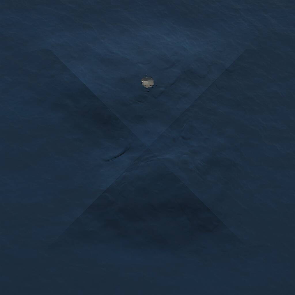 Rust Map: Procedural Map, Size: 1000, Seed: 6, 1 Monuments