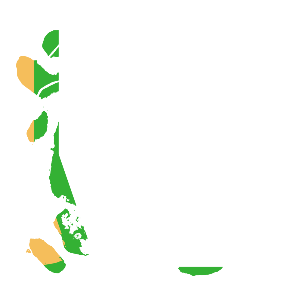 Biome Rust Map: Procedural Map, Size: 3500, Seed: 1006