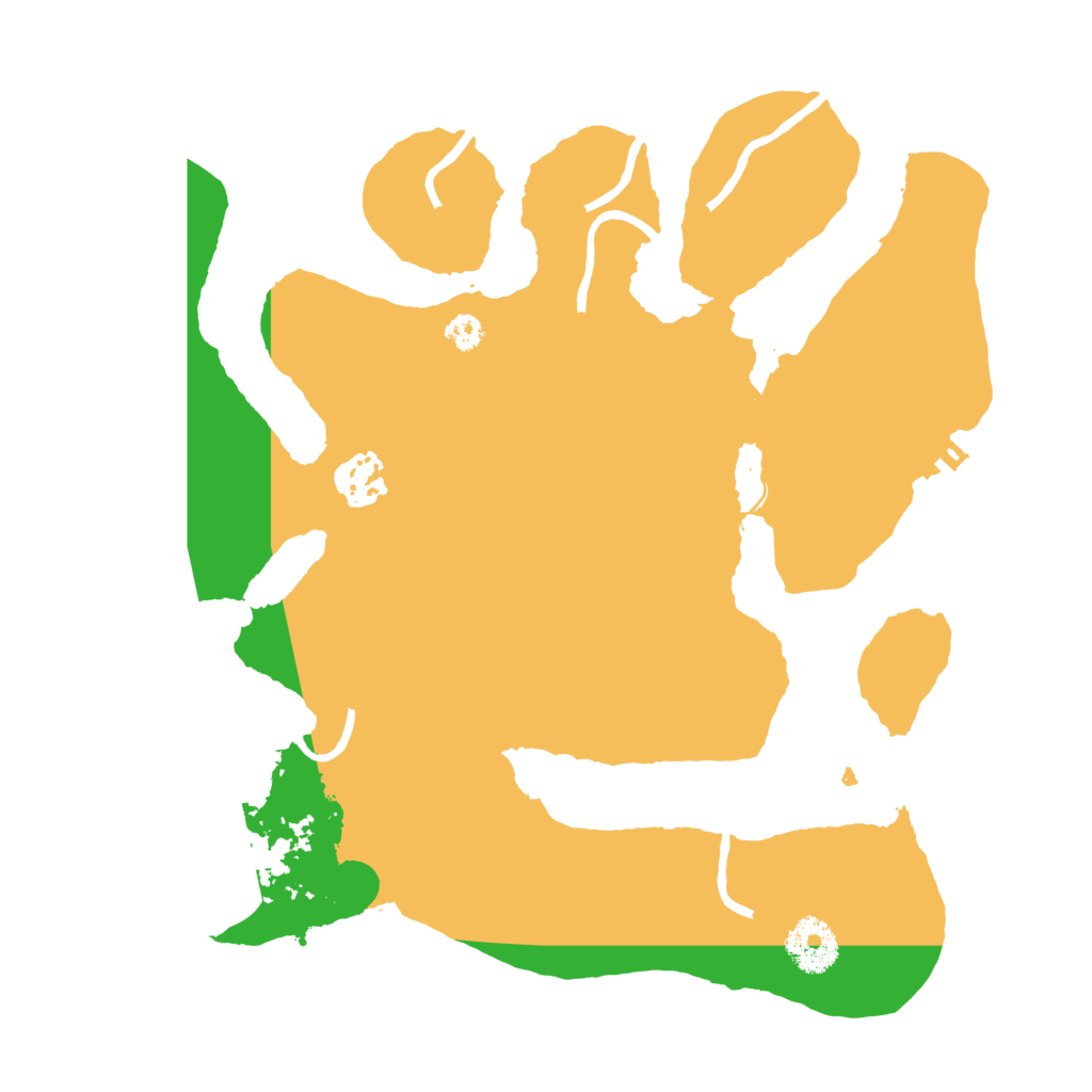 Biome Rust Map: Procedural Map, Size: 3100, Seed: 897877523