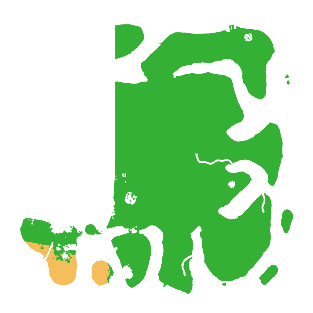 Biome Rust Map: Procedural Map, Size: 3900, Seed: 972806248