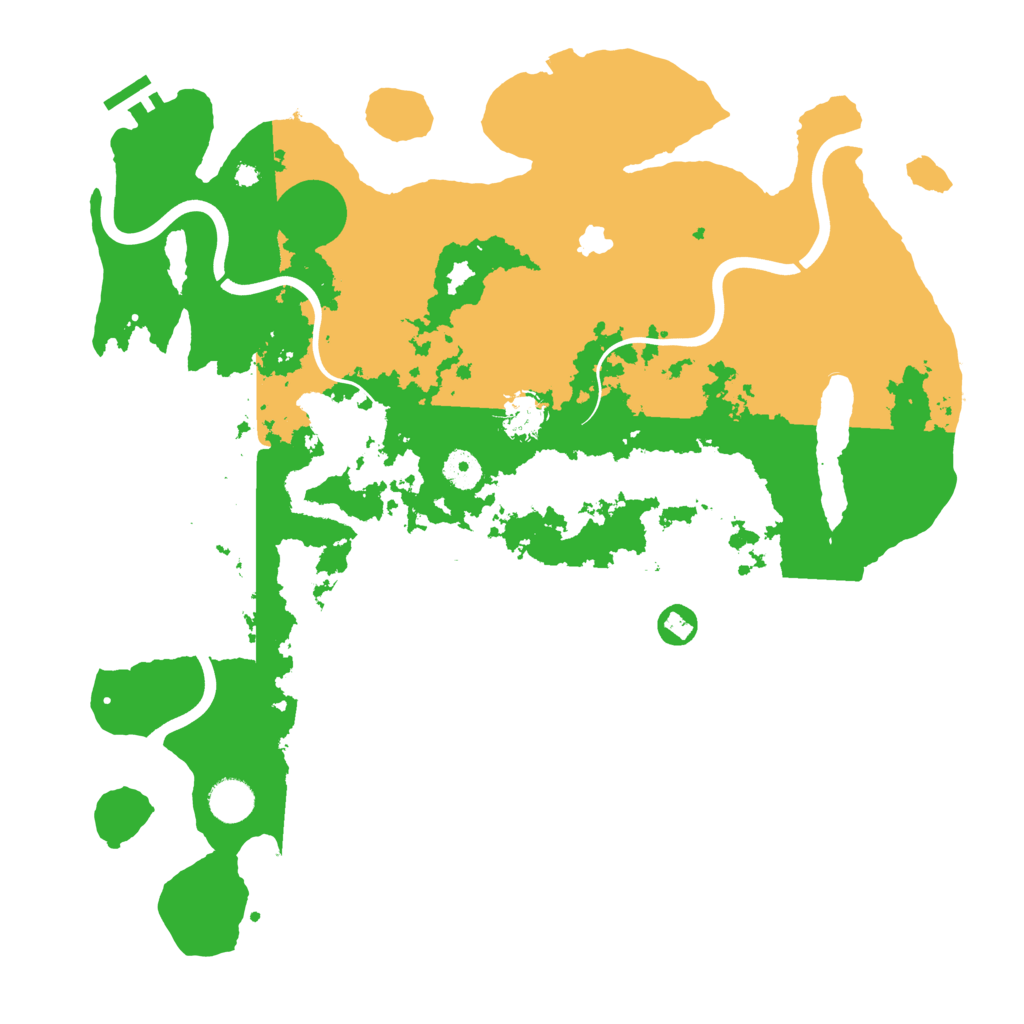 Biome Rust Map: Procedural Map, Size: 4050, Seed: 303726250