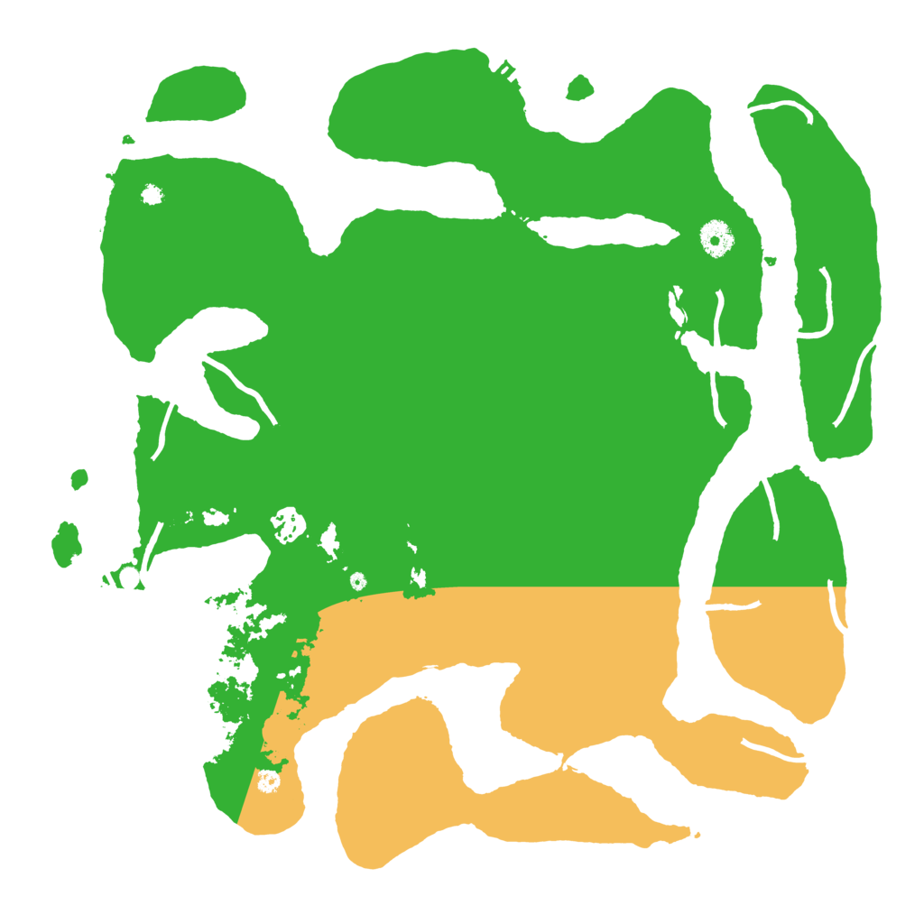 Biome Rust Map: Procedural Map, Size: 4000, Seed: 420459