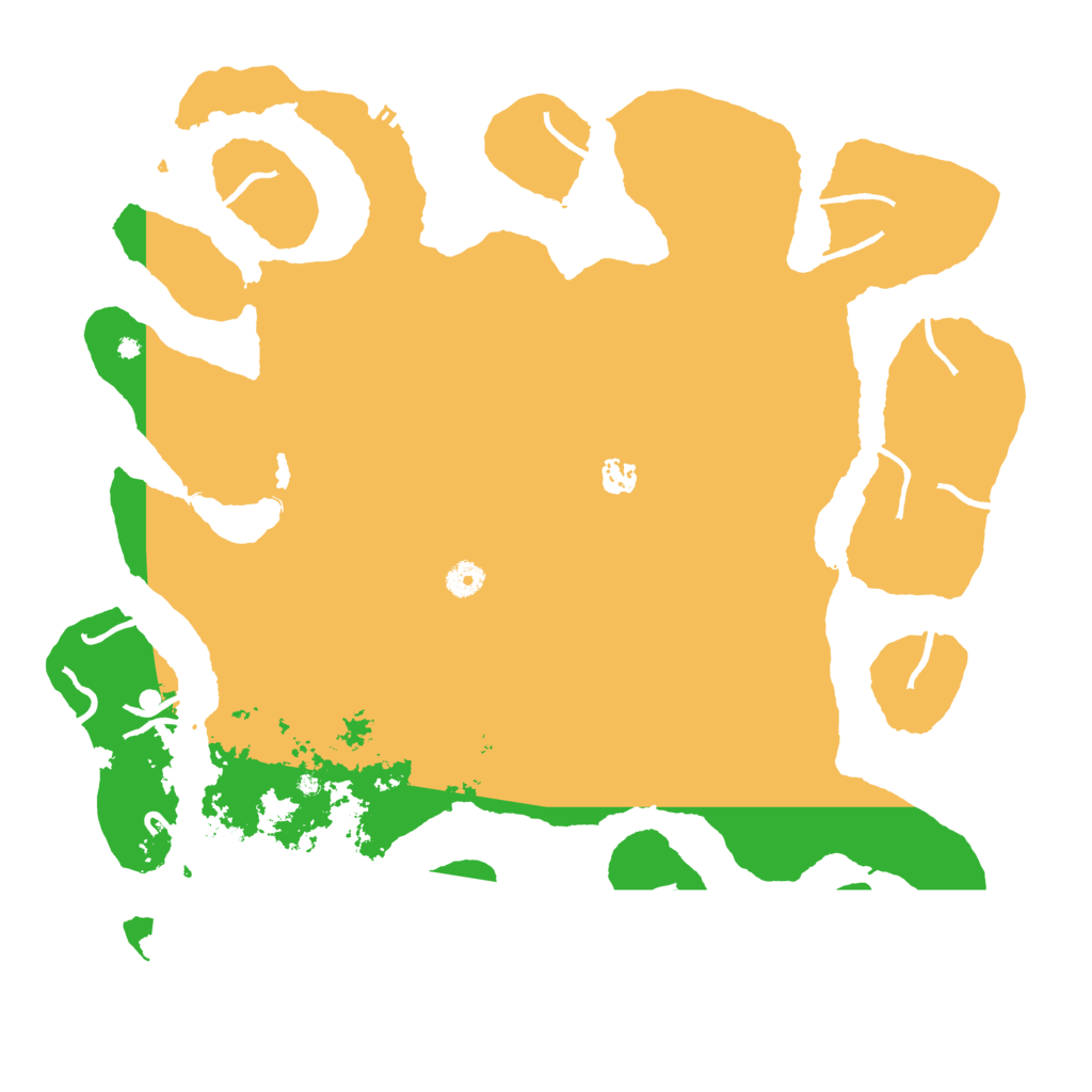 Biome Rust Map: Procedural Map, Size: 4500, Seed: 2133286764