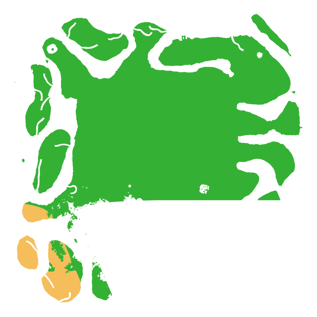 Biome Rust Map: Procedural Map, Size: 5000, Seed: 1504