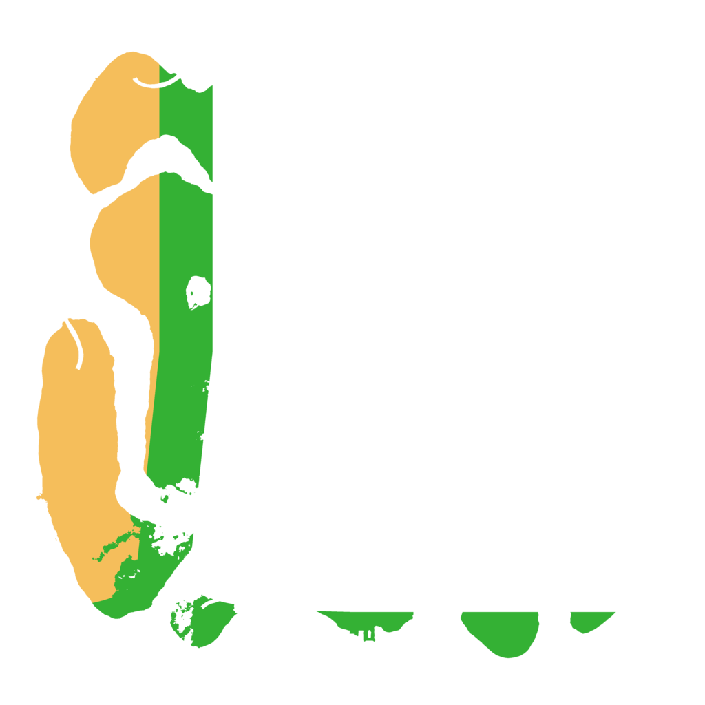 Biome Rust Map: Procedural Map, Size: 3700, Seed: 1308015