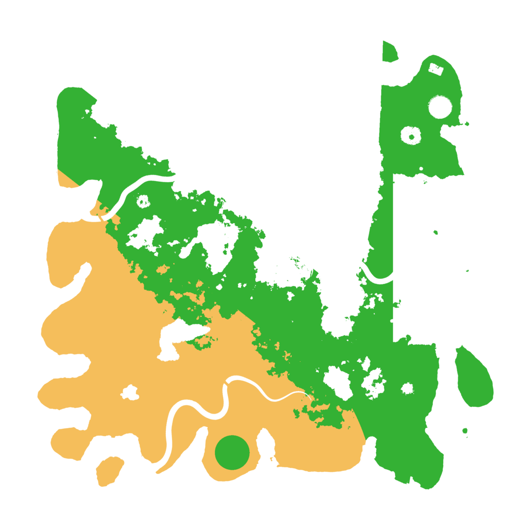Biome Rust Map: Procedural Map, Size: 4000, Seed: 659697