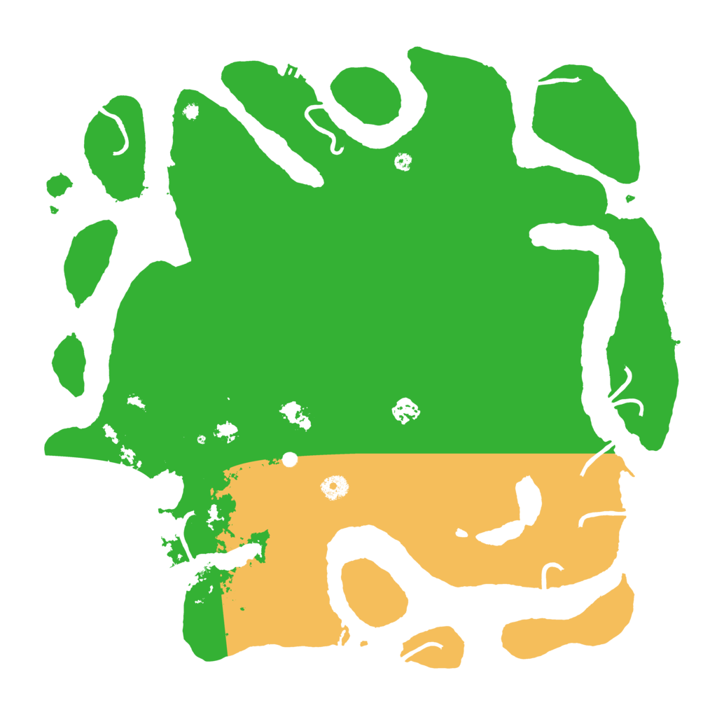 Biome Rust Map: Procedural Map, Size: 4200, Seed: 17777