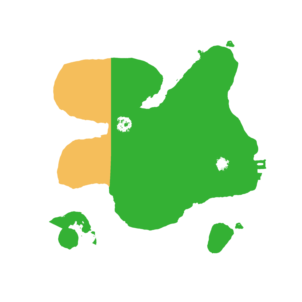 Biome Rust Map: Procedural Map, Size: 2000, Seed: 83576