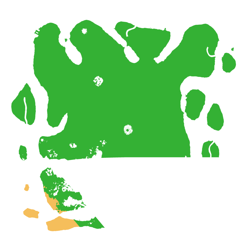 Biome Rust Map: Procedural Map, Size: 4000, Seed: 119694