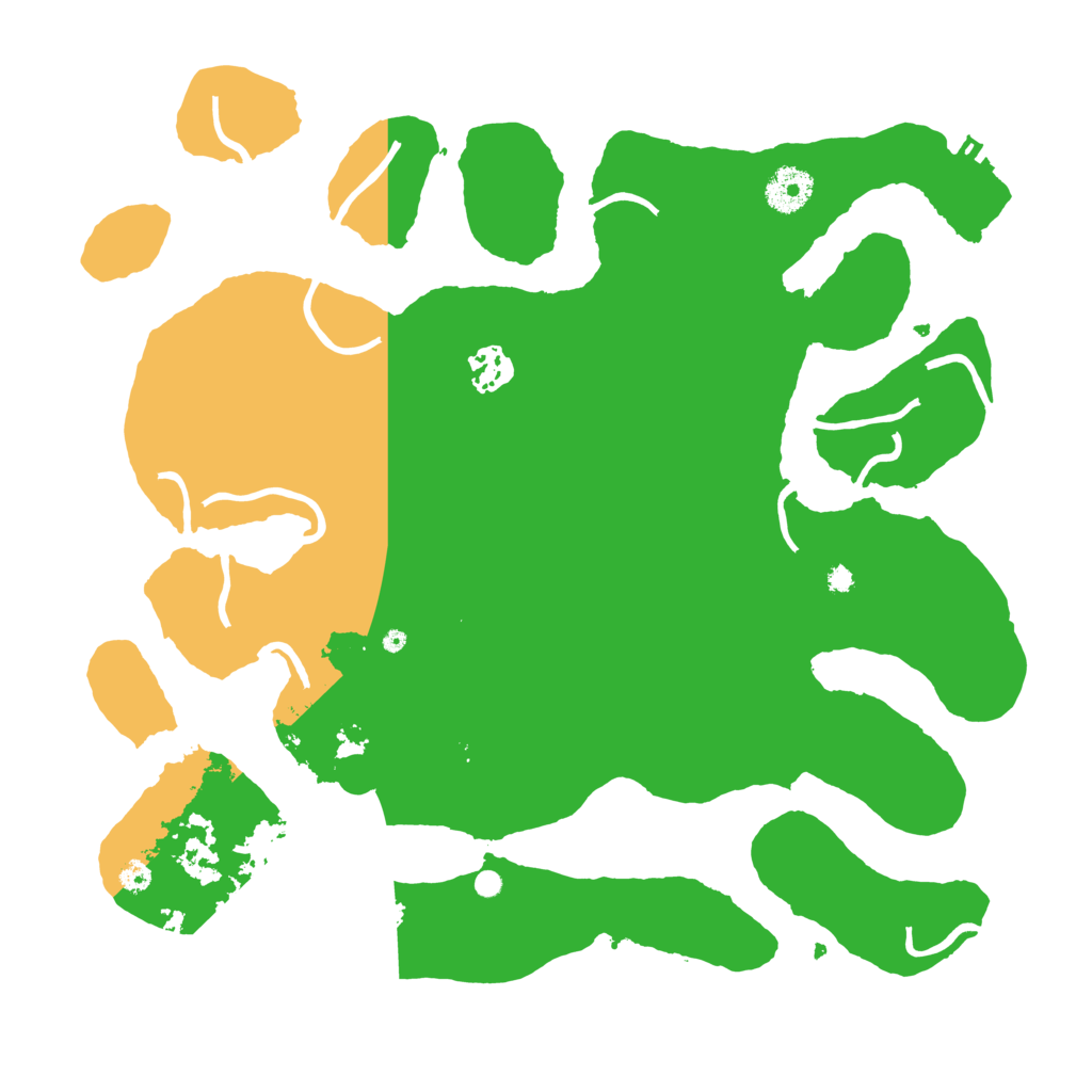 Biome Rust Map: Procedural Map, Size: 3550, Seed: 56210