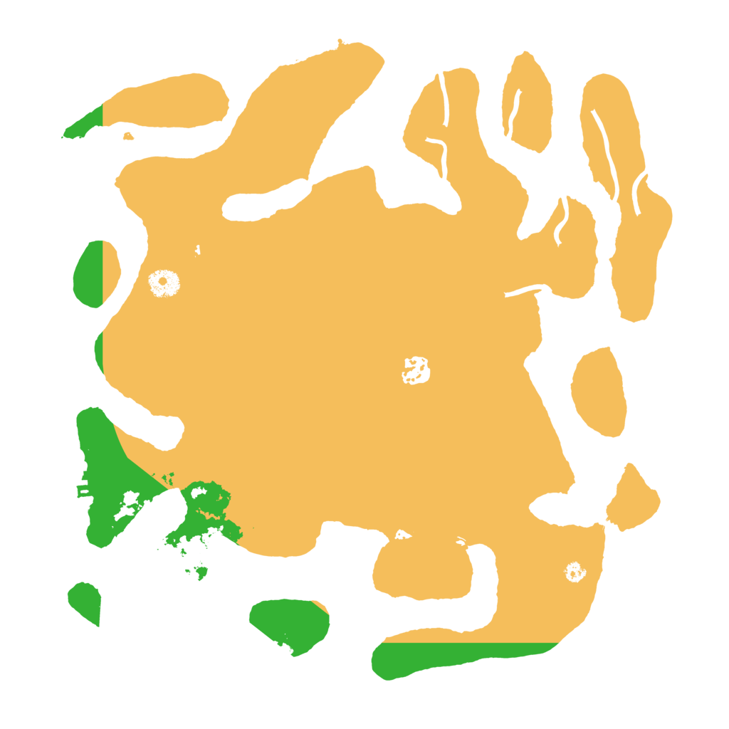 Biome Rust Map: Procedural Map, Size: 3700, Seed: 608831987