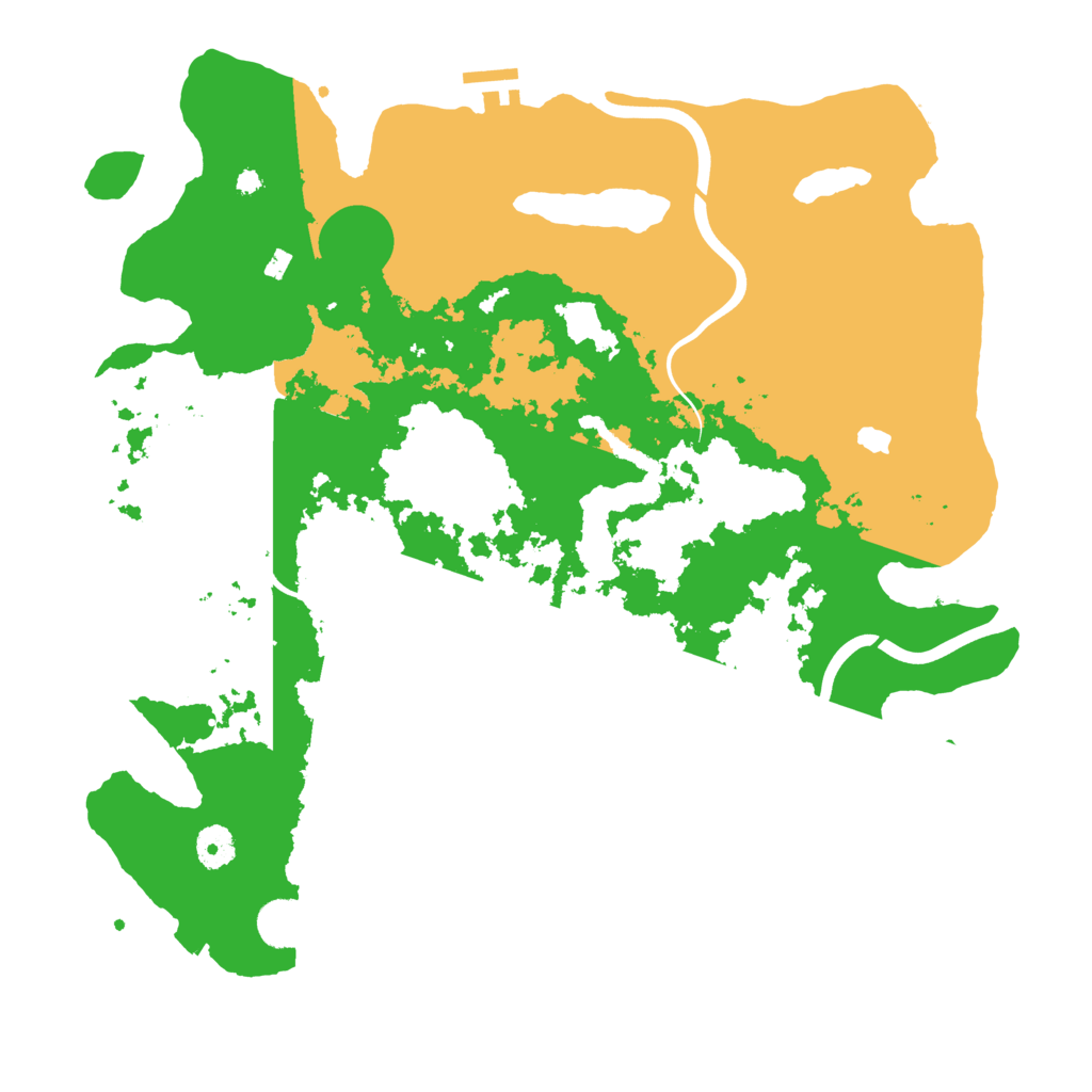 Biome Rust Map: Procedural Map, Size: 4000, Seed: 103512209