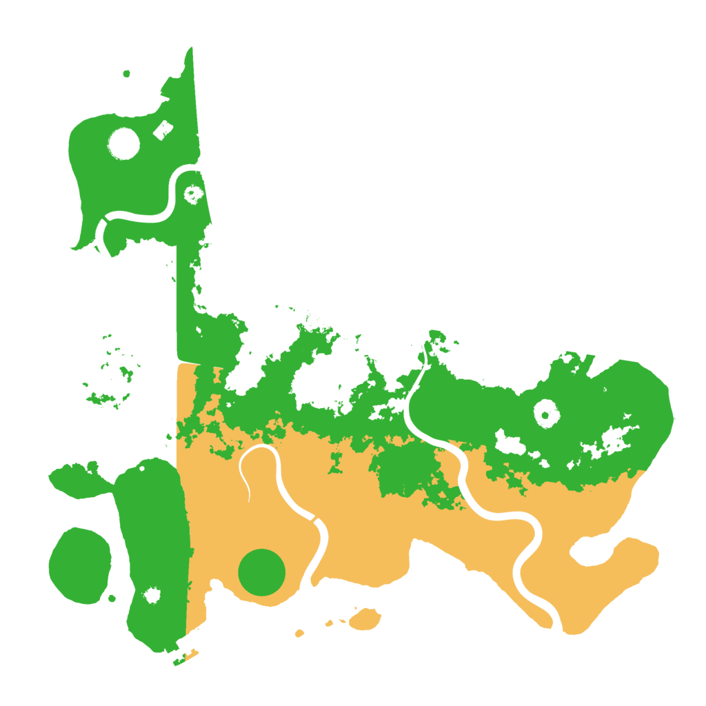 Biome Rust Map: Procedural Map, Size: 3950, Seed: 2119115842