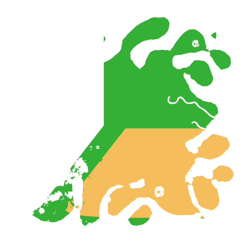 Biome Rust Map: Procedural Map, Size: 3550, Seed: 777775