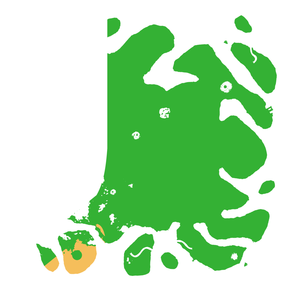 Biome Rust Map: Procedural Map, Size: 4000, Seed: 20001