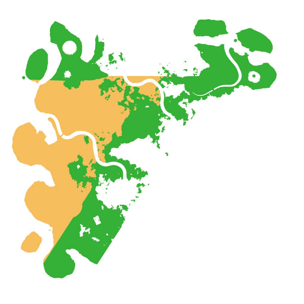 Biome Rust Map: Procedural Map, Size: 3850, Seed: 1159453455