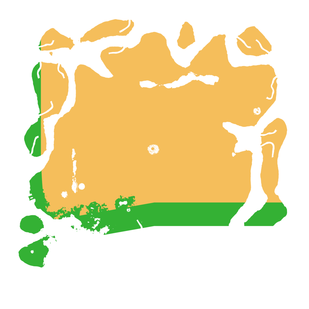 Biome Rust Map: Procedural Map, Size: 4300, Seed: 15612511