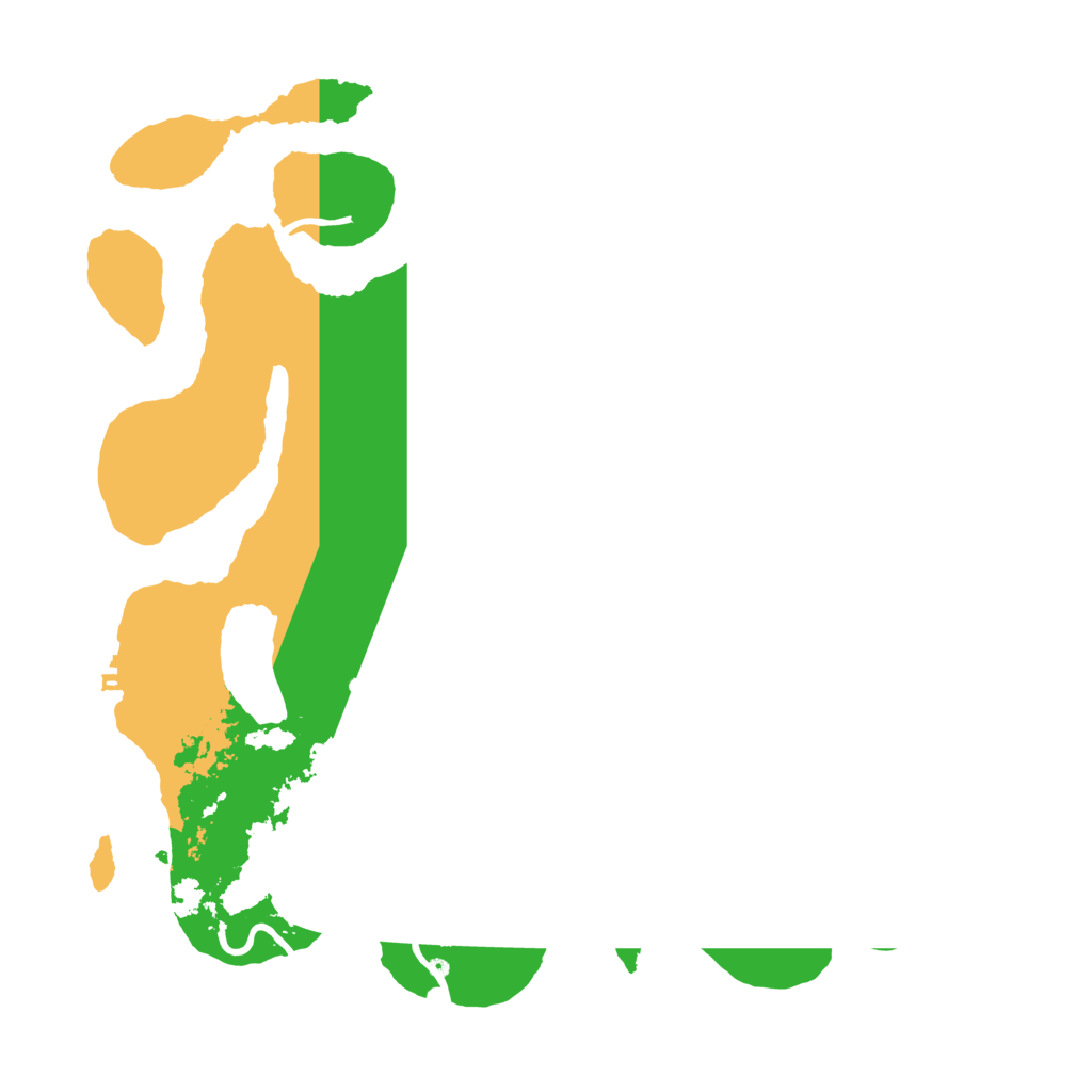 Biome Rust Map: Procedural Map, Size: 4000, Seed: 145112