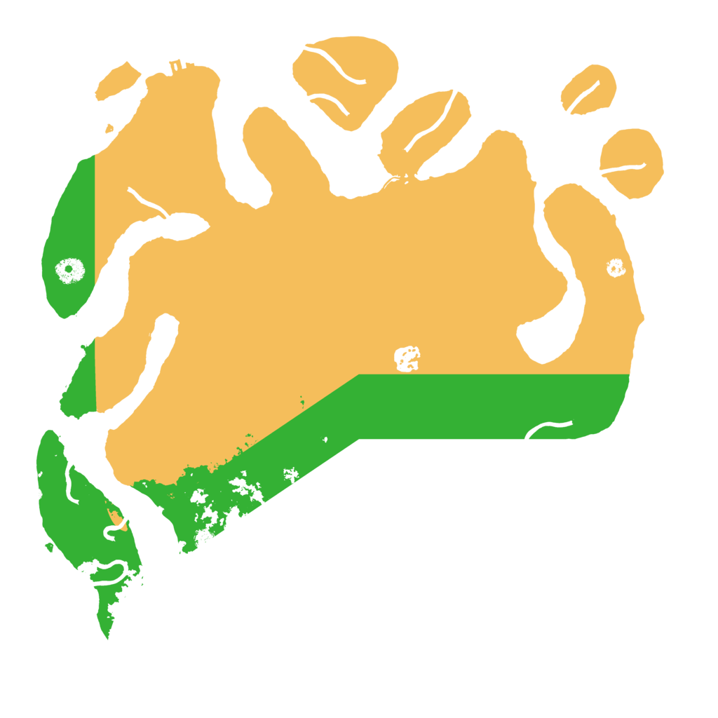 Biome Rust Map: Procedural Map, Size: 4000, Seed: 109022598