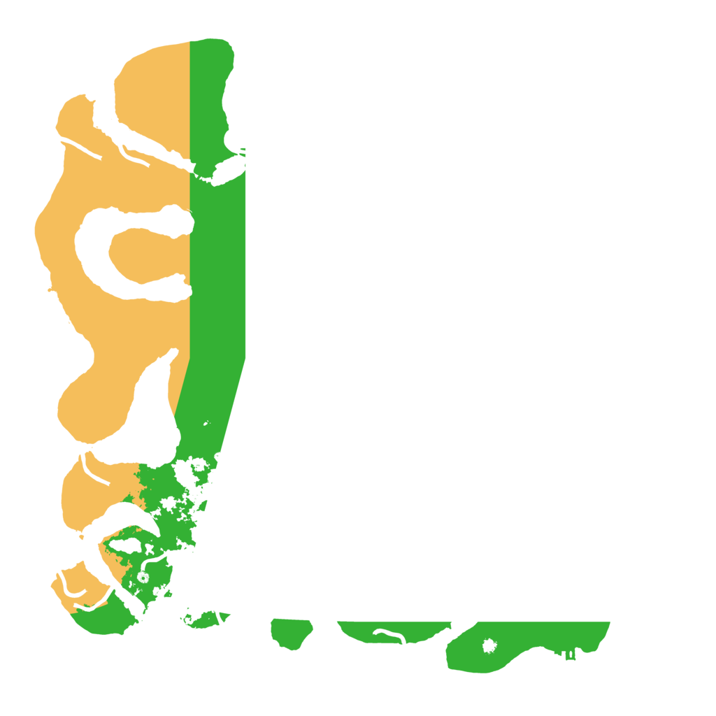 Biome Rust Map: Procedural Map, Size: 4500, Seed: 4231287