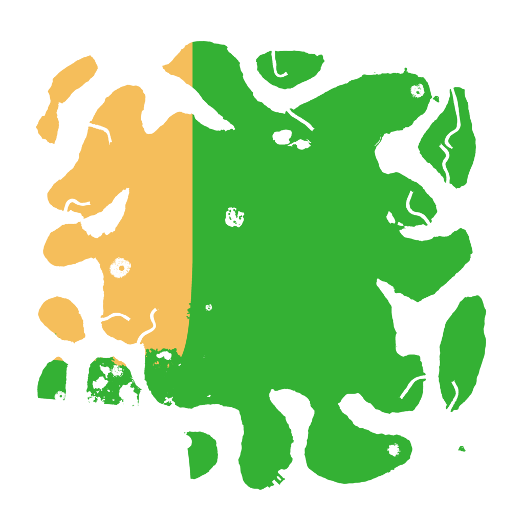 Biome Rust Map: Procedural Map, Size: 4000, Seed: 81513