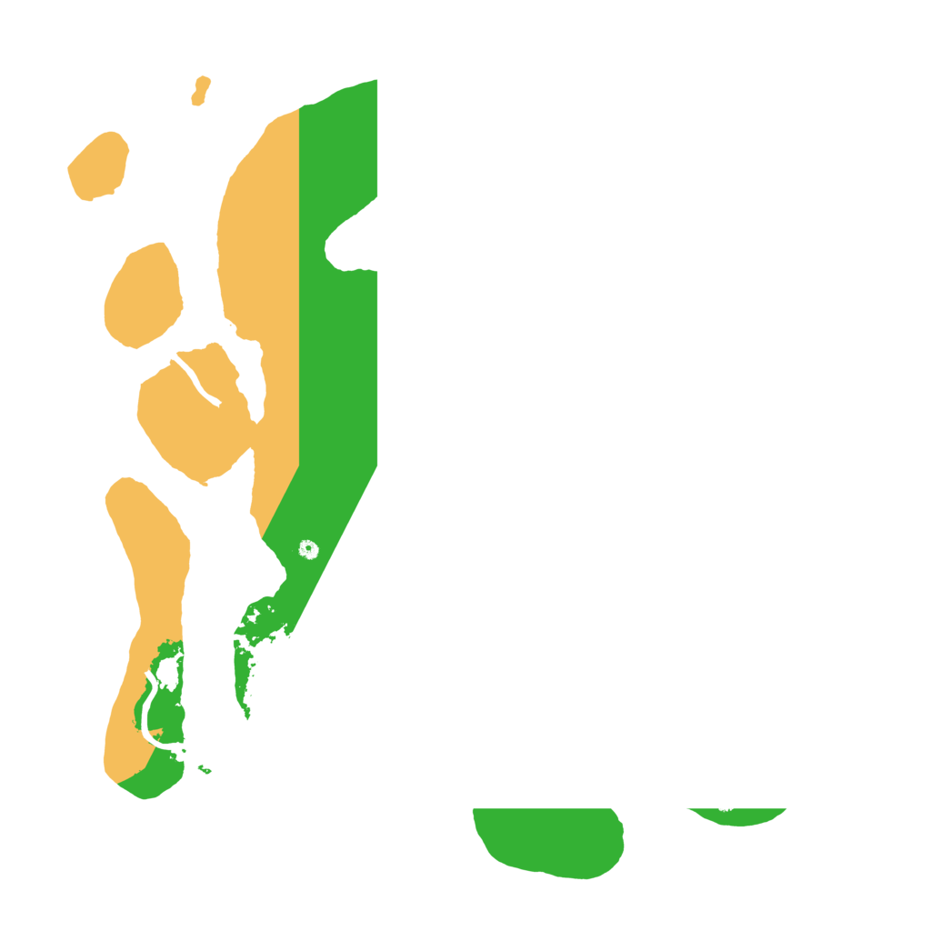 Biome Rust Map: Procedural Map, Size: 3550, Seed: 245577