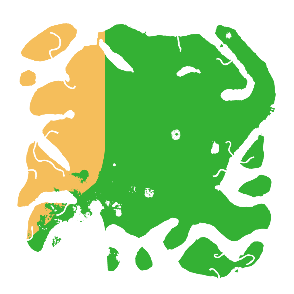 Biome Rust Map: Procedural Map, Size: 4500, Seed: 5792361