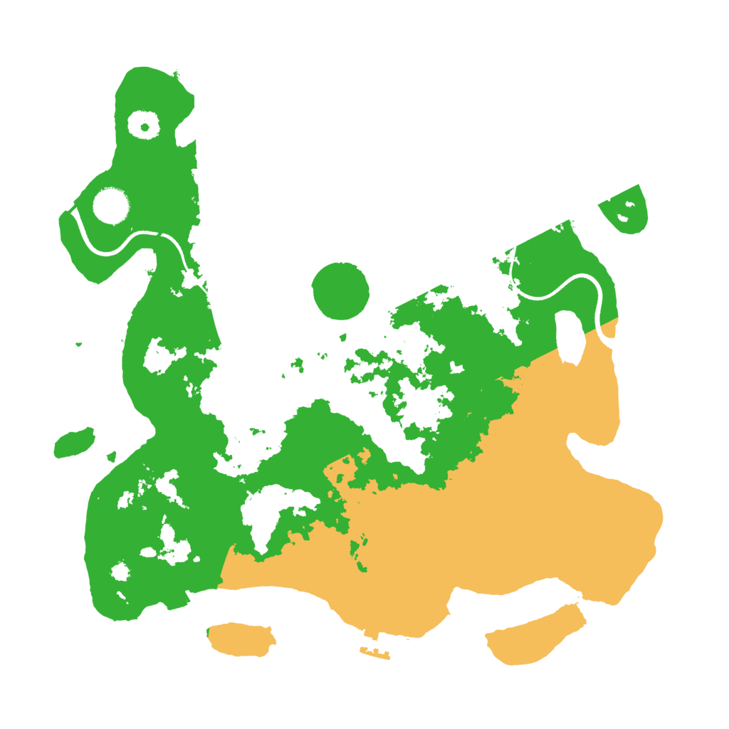 Biome Rust Map: Procedural Map, Size: 3550, Seed: 224738