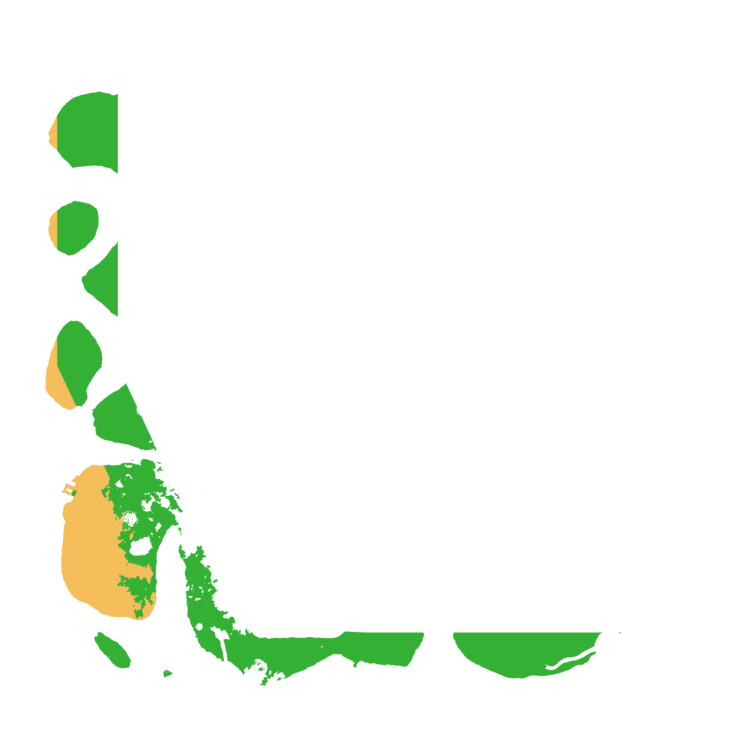 Biome Rust Map: Procedural Map, Size: 4500, Seed: 2651592