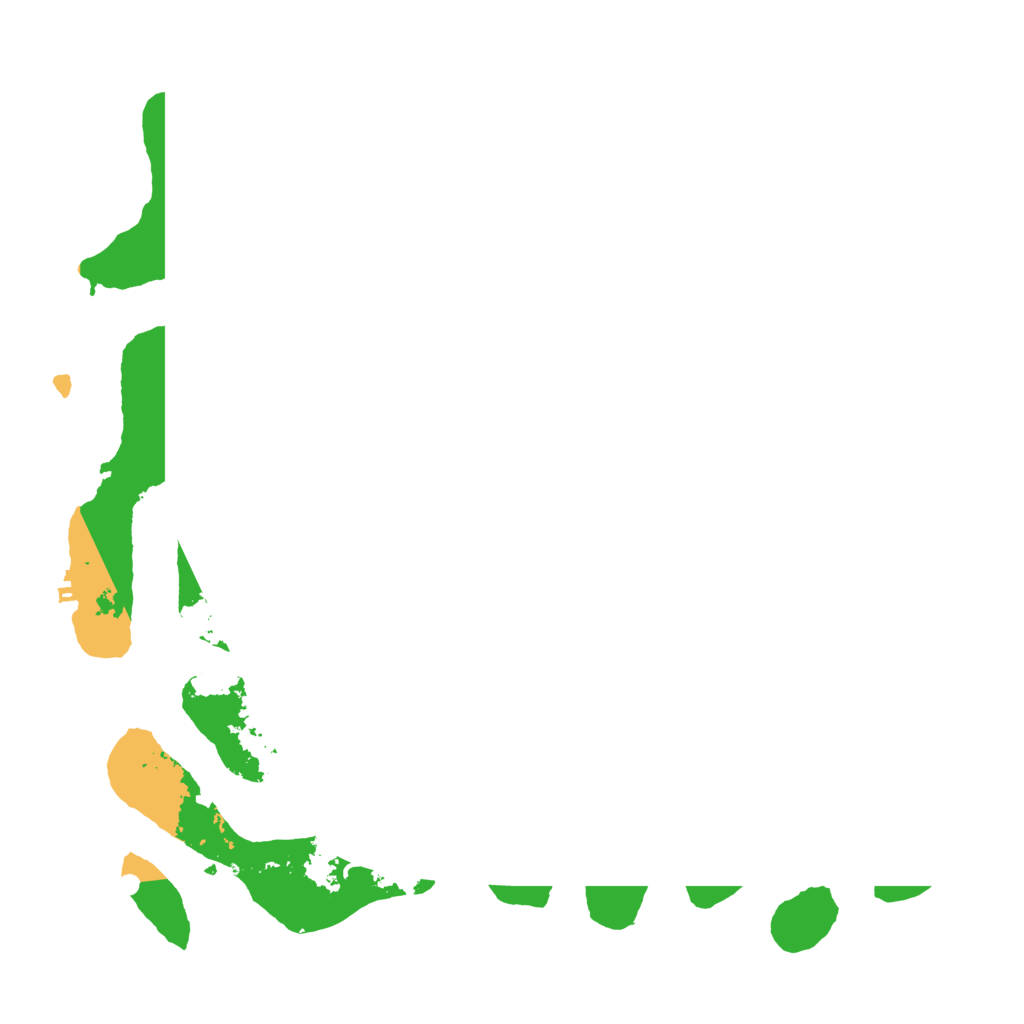 Biome Rust Map: Procedural Map, Size: 4250, Seed: 9582