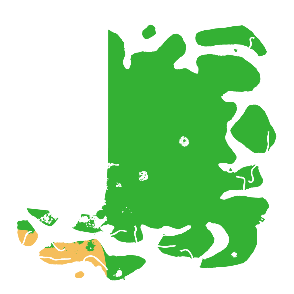 Biome Rust Map: Procedural Map, Size: 4500, Seed: 3350274