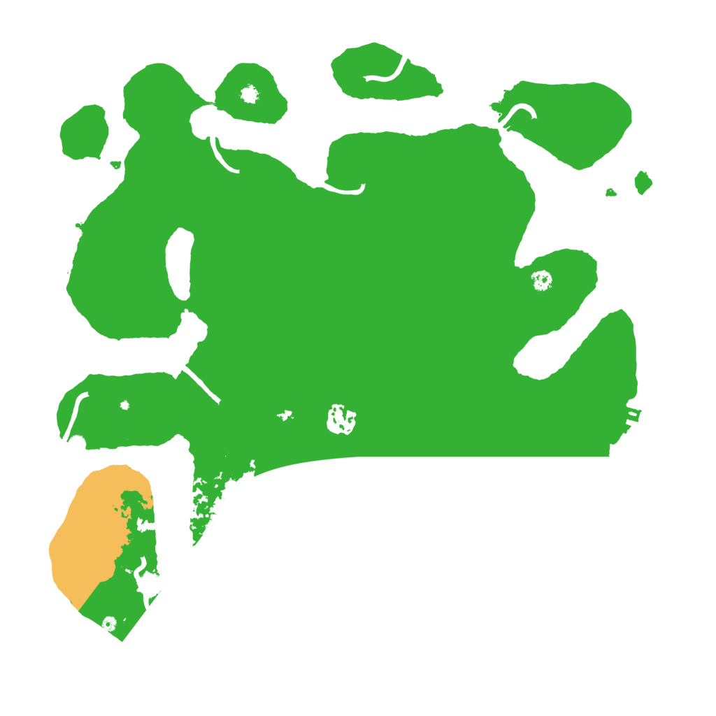 Biome Rust Map: Procedural Map, Size: 3550, Seed: 78141