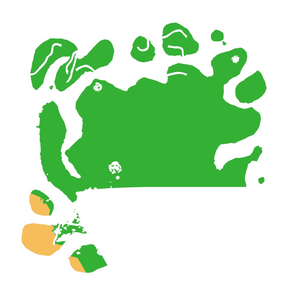 Biome Rust Map: Procedural Map, Size: 3550, Seed: 332334