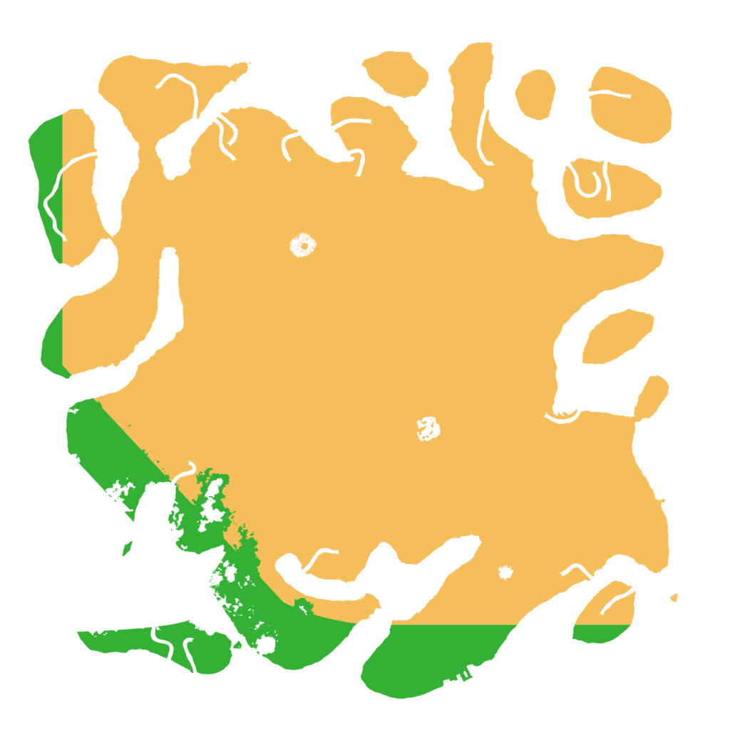 Biome Rust Map: Procedural Map, Size: 4500, Seed: 1870248