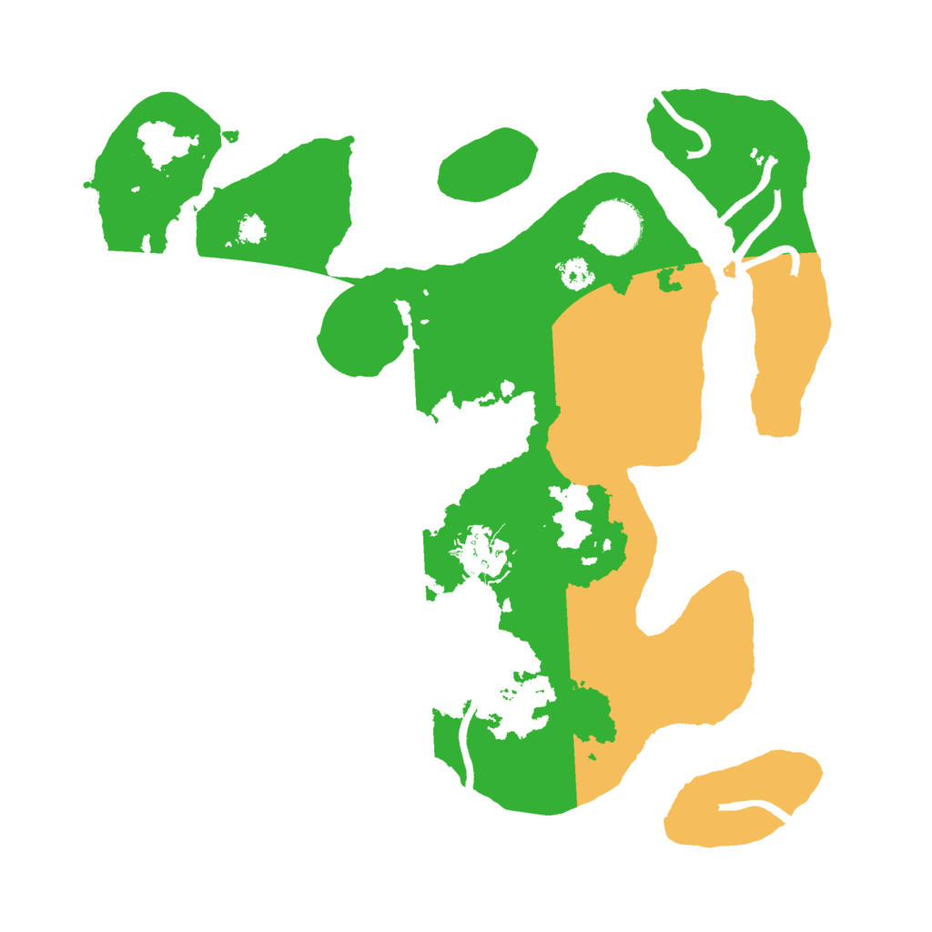 Biome Rust Map: Procedural Map, Size: 3000, Seed: 170631