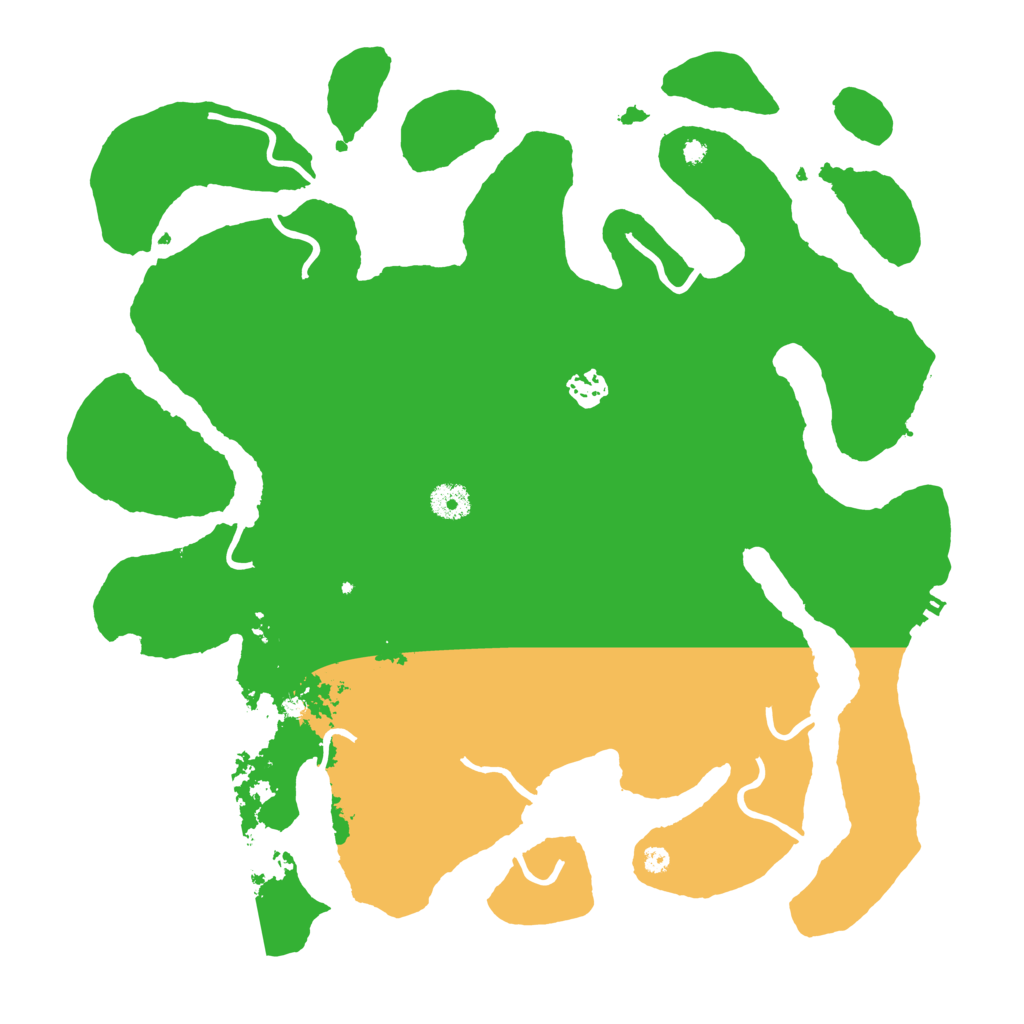 Biome Rust Map: Procedural Map, Size: 4000, Seed: 1885186150