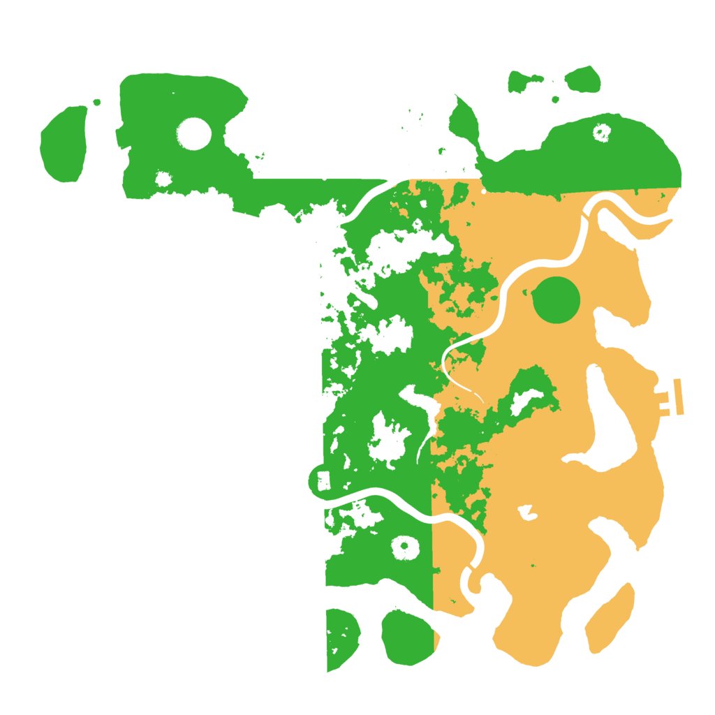 Biome Rust Map: Procedural Map, Size: 4000, Seed: 911872