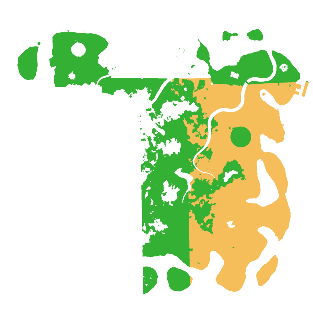 Biome Rust Map: Procedural Map, Size: 4000, Seed: 911872