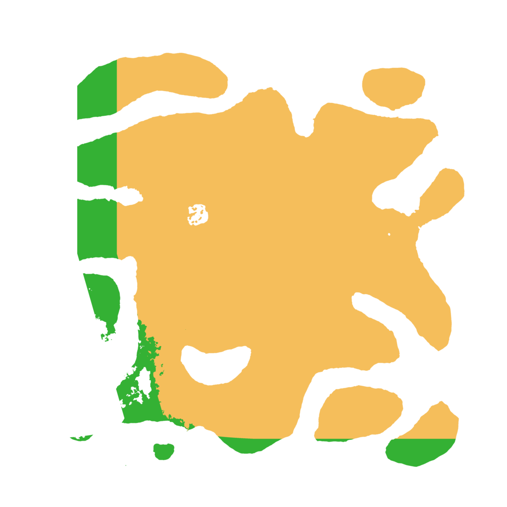 Biome Rust Map: Barren, Size: 3500, Seed: 169551094