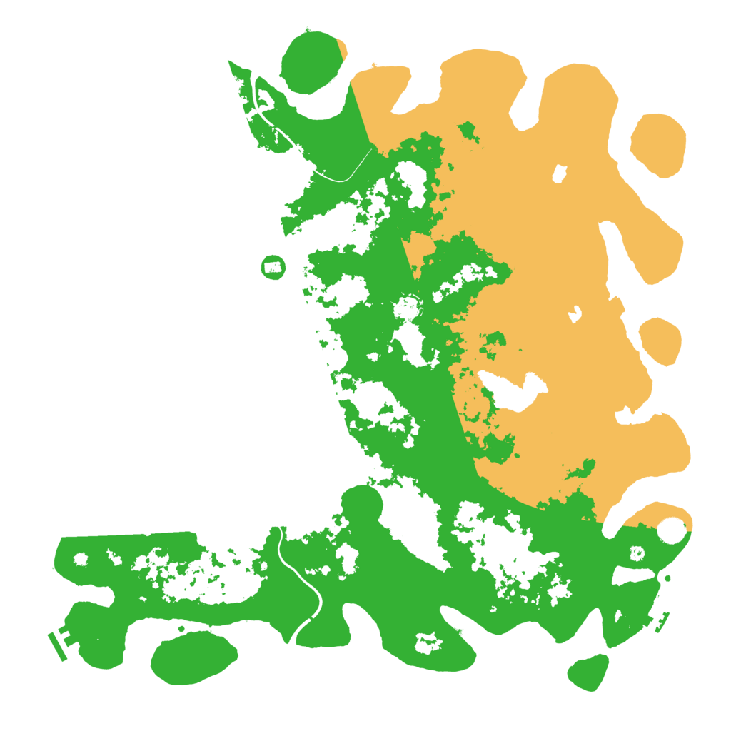 Biome Rust Map: Procedural Map, Size: 4800, Seed: 680633390